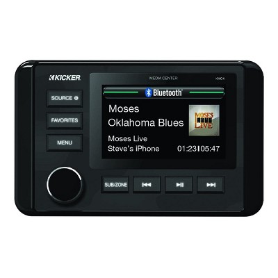 Kicker 46KMC4 Marine Dual-Zone Stereo Receiver with Bluetooth