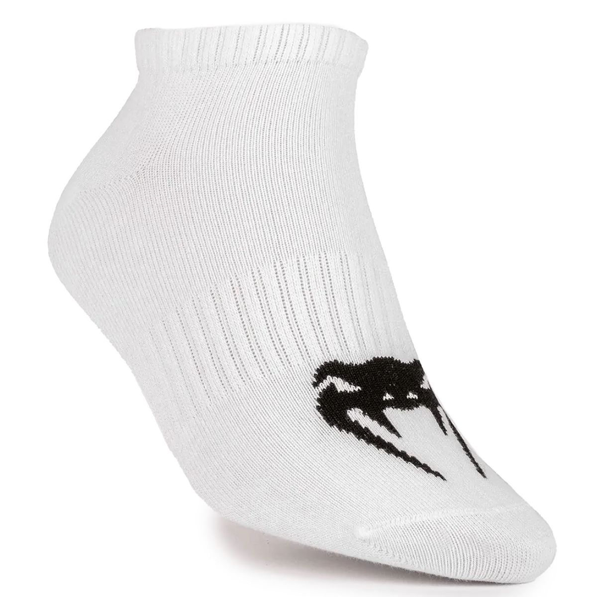 Venum Classic Footlet Socks 3-Pack - White/Black - thumbnail 2