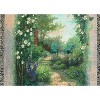 Manual Woodworks and Weavers Butterfly Tapestry Blanket – Inspirational Woven Throw with Morning Message - 3 of 3