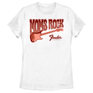 Women's Fender Moms Rock Logo T-Shirt - 1 of 4
