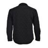 WEARFIRST Men's Quilted Button Front Shirt Jacket | Black - image 3 of 4