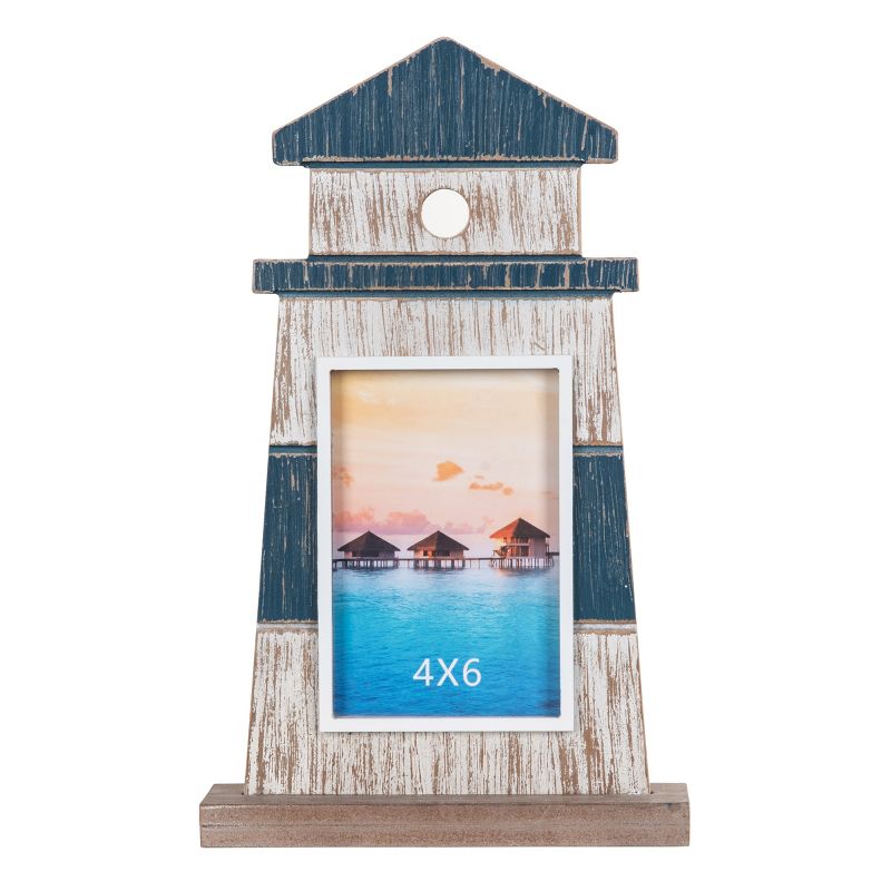 Beachcombers Lighthouse Photo Frame 7.88 x 13.4 x 2.56 Inches., 1 of 5