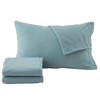 Solid Fleece Sheet Set - Isla Jade - 4 of 4