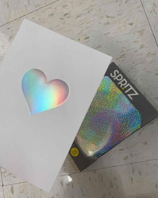 40ct Glitter Hearts Stickers Gold - Spritz™ : Target