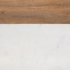 Large Square White Marble and Wood Serving Cutting Board - Foreside Home & Garden - 2 of 4