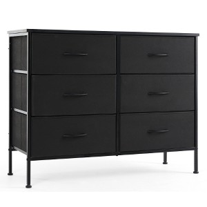 Lyngins 10-Drawer Tall Dresser for Bedroom, Wooden Chest of Drawers, Storage Cabinet with Water-Resistant Top for Closet/Nursery/Entryway - 1 of 4