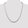 Black Bow Jewelry Men's 6mm Sterling Silver Solid Classic Round Snake Chain Necklace - 2 of 4
