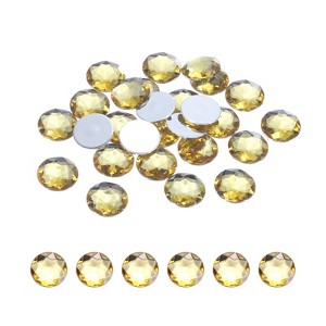 Unique Bargains Acrylic Flat Back Diamond Gems Bead for Face Painting DIY Crafts 50 Pcs - 1 of 4
