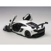 McLaren 650S GT3 White with Black Accents 1/18 Model Car by Autoart - 3 of 4