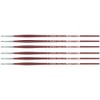 da Vinci COLLEGE Student Brush, Synthetic, Acrylic & Oil, Round, Series 8730, Size 0, Pack of 6 - 2 of 3