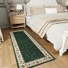Machine Washable Vintage Rug with Non-Slip Backing, Stain-Resistant Low-Pile Floor Cover for Living Room, Bedroom & Kids Room - 2 of 4