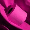 Evideco French Home Goods 3-Ply 140-Sheet Pink Toilet Paper Playful Decorative Bulk Sandalwood-Scented Rolls - 2 of 4