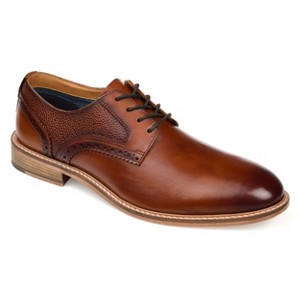 Thomas & Vine Medium and Wide Width Mens Clayton Lace-up Round Toe Derby - 1 of 4