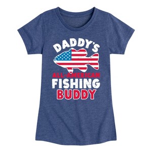 Girls' - Instant Message - Celebrate Family Fitted Short Sleeve Graphic T-Shirt - 1 of 4