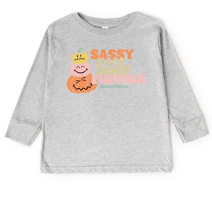 The Juniper Shop SmileyWorld Sassy Little Pumpkin Toddler Long Sleeve Tee - 1 of 4
