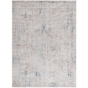 Antique Patina ANP650 Machine Made Loomed Area Rug - Grey/Blue - 9'-0" x 11'-6" - Safavieh - 1 of 4