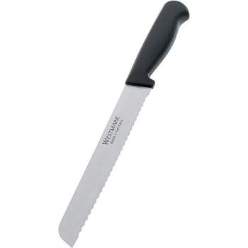 Westmark Germany Stainless Steel Bread Knife - 7.2-inch Blade, High-Quality Kitchen Essential