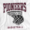 Texas Woman'S University Basketball Hoop Adult T-Shirt Athletic Heather - 2 of 4