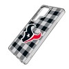 NFL AFC Teams Plaid Clear Cell Phone Case for Samsung Galaxy - 2 of 4