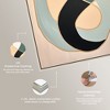Art Remedy Earthworm in the glass bowl Contemporary Shapes Abstract Wall Art Framed - 4 of 4
