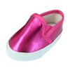 Sophia’s Metallic Slip-On Sneakers for 18” Dolls, Hot Pink - 3 of 3