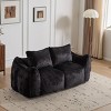 Faux Fur Giant Bean Bag Couch with Memory Foam Filling, Fluffy Loveseat Lounge Chair for Living Room or Reading Nook-Baofuwish - 2 of 4