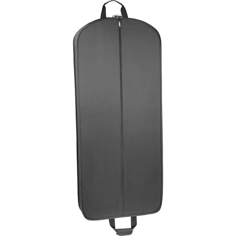 WallyBags® 52” Deluxe Travel Garment Bag with two pockets (Black), 3 of 6