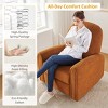 VANOMi 33.46'' Upholstered Swivel Rocker Recliner Chair - 3 of 4