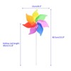 Unique Bargains Garden Decor PVC Colorful Durable Outdoor Wind Spinner - 3 of 4