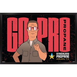 Trends International King of the Hill (2025) - Hank Go Pro, Propane Framed Wall Poster Prints - 1 of 4