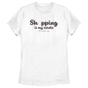 Women's Sex and the City Shopping is My Cardio T-Shirt