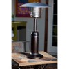 Portable Hammered Finish Patio Heater - Golden Bronze - AZ Patio Heaters: Weatherproof, 10ft Heat Coverage - 2 of 3
