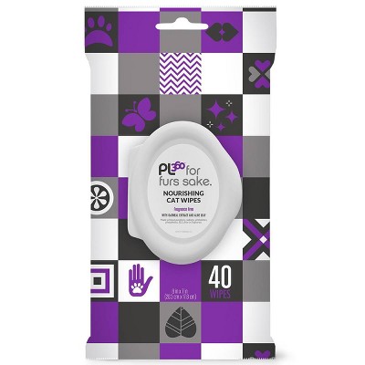PL360 Cat Grooming Wipes - 40ct