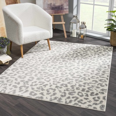 Hauteloom Runner Area Rug   Off White