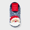 Women's Chrstimas Cozy Liner Socks with Grippers - Wondershop™ - 2 of 3