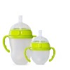 Botabee Straw Transition Cup Kit for Comotomo Baby Bottles fits 5oz & 8oz Bottles, 2 Pack, Green - 2 of 4