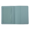 Unique Bargains Gold-stamped Airplane Pattern Passport Holder 1 Pc - 2 of 4
