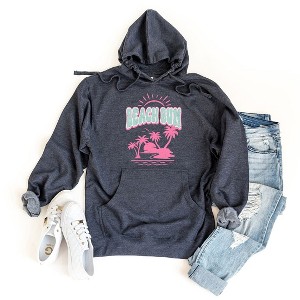 Simply Sage Market Women's Graphic Hoodie Beach Bum Horizon - 1 of 2