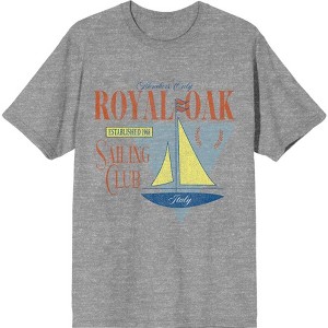 Royal Oak Sailing Club Adult Crew Neck Short Sleeve Tee - 1 of 2