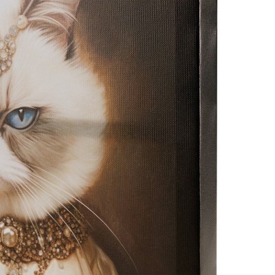 Grumpy Cat 'You Wish' Canvas Wall Art in Beige and Blue