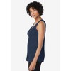 Woman Within Plus Size Rib Knit Tank - 4 of 4
