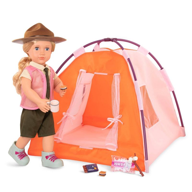 Our Generation Tent &#38; Camping Set for 18&#34; Dolls - All Night Campsite, 3 of 7