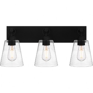 Quoizel Lighting Dacosta 3 - Light Vanity in  Earth Black - 1 of 1