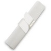 Silver Spoons Elegant Twist Napkin Rings Set of 6, Glitz Design Napkin Holders for Table Setting - 2 of 3