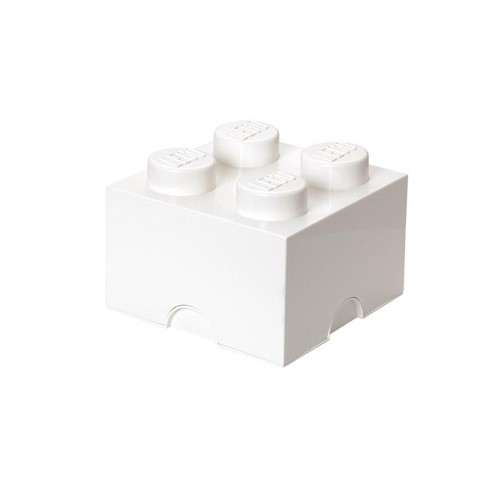 rille væske Perth Blackborough Room Copenhagen Lego Storage Brick 4, White : Target