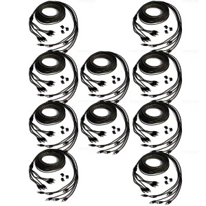 Wet Sounds 10 Case Pack of WW-RCA-6CH5M 6CH Wet Wire 5 Meter RCA Cable - 1 of 2