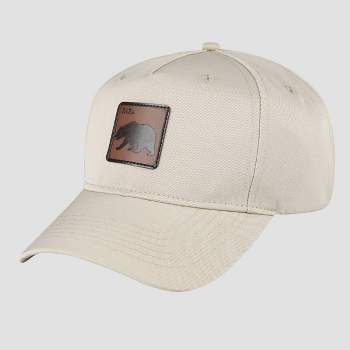 Wemco Men's Papa Bear Print Cotton Baseball Hat - Beige