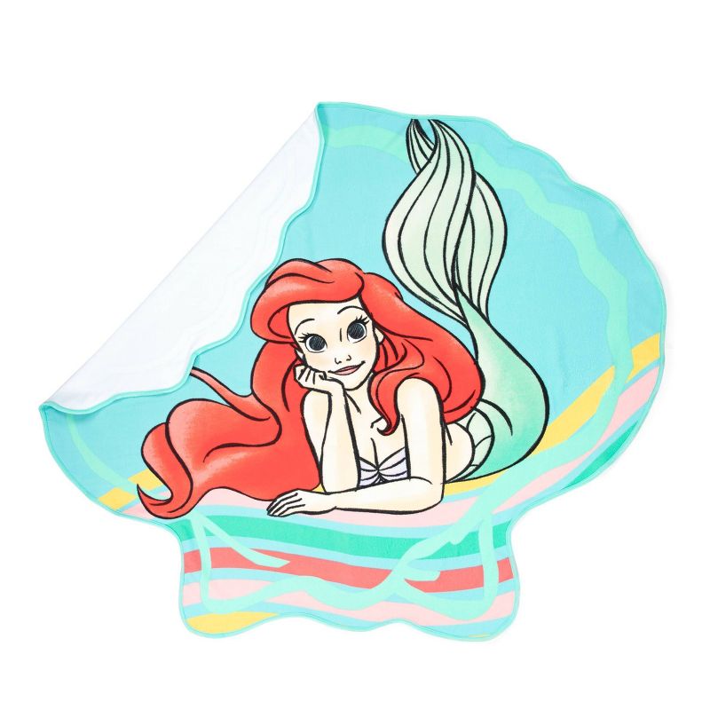 The Little Mermaid Shaped Beach Towel - Disney, 4 of 6