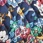 mickey and friends playful floral