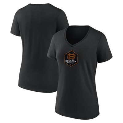 MLS Houston Dynamo Women's V-Neck T-Shirt